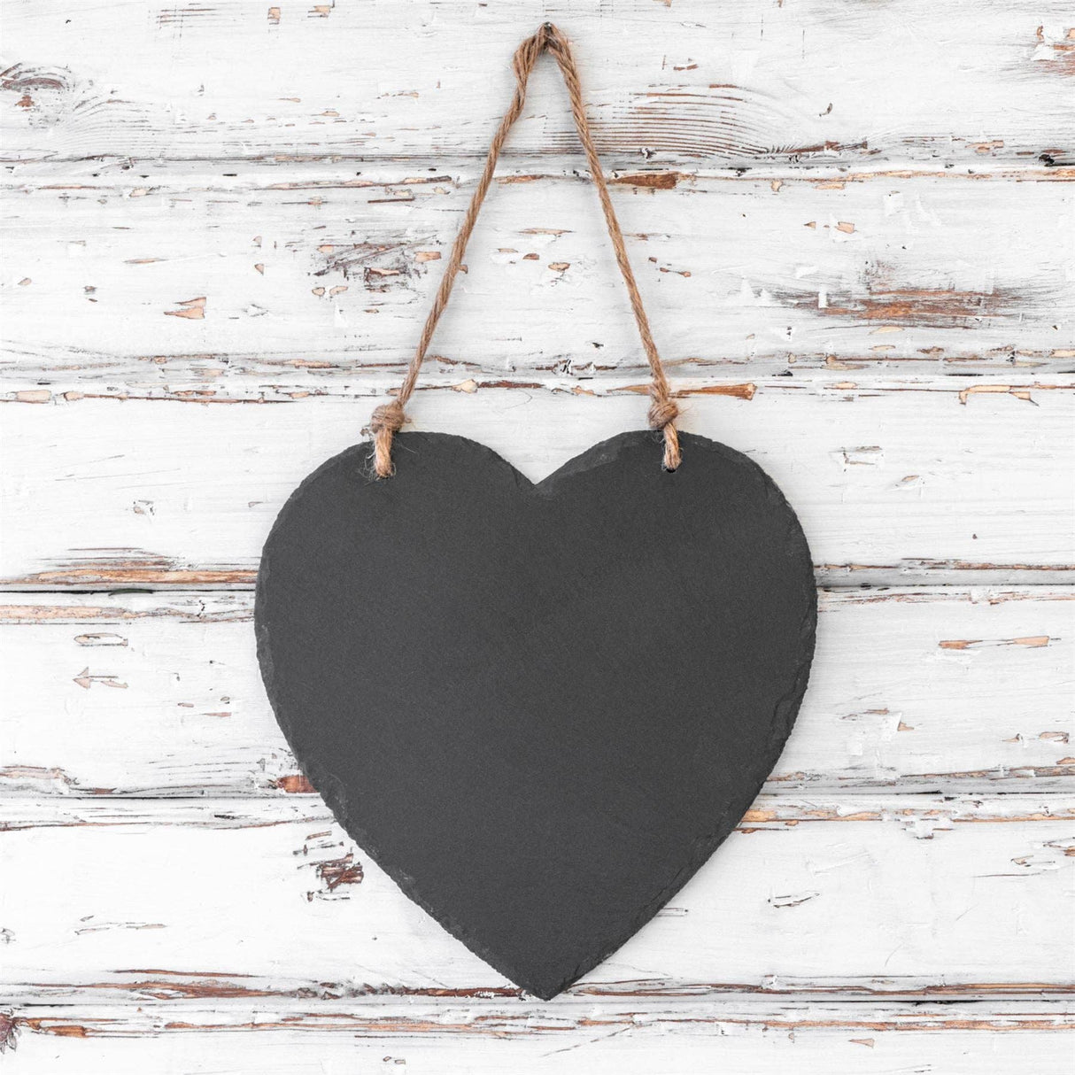 Personalised Heart Slate Hanging Memo Board