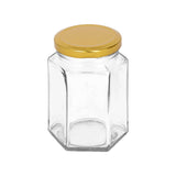 personalised 250ml Glass Storage Jar with White Lid