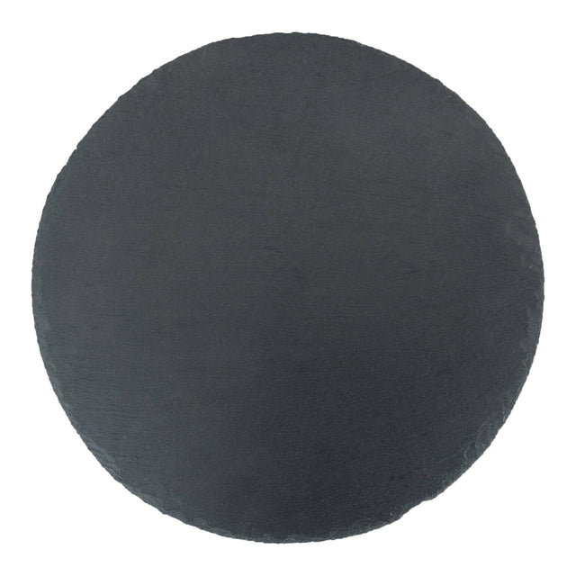 Round Natural Slate Placemats (Optional Add Engraving)