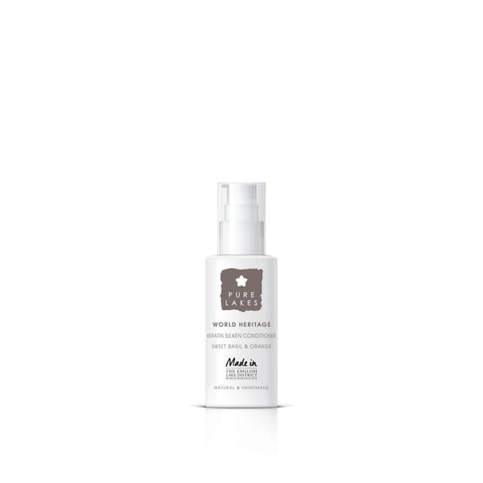 White bottle with a label on a white background