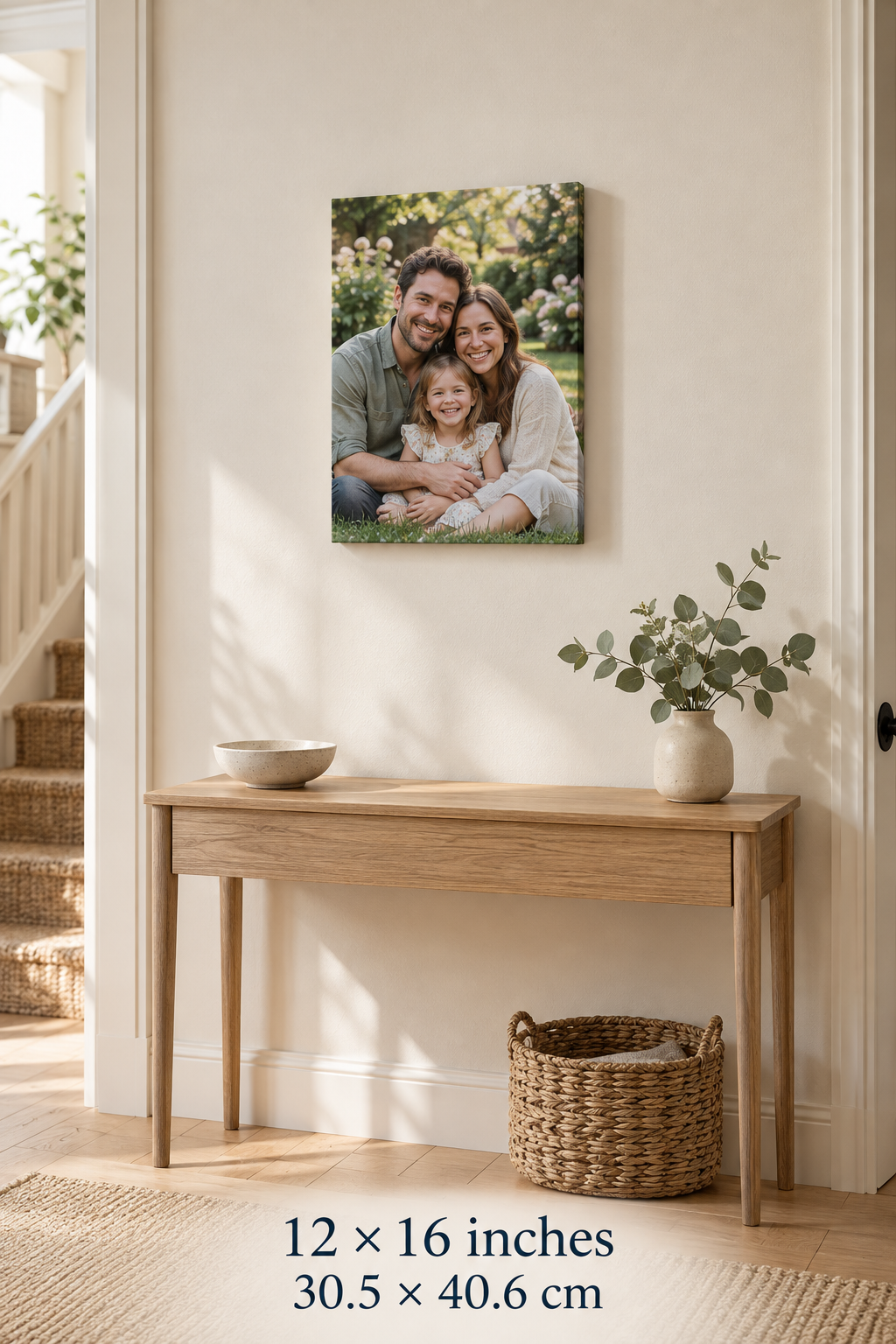 Personalised Photo Canvas Print – 38 mm Gallery Wrap