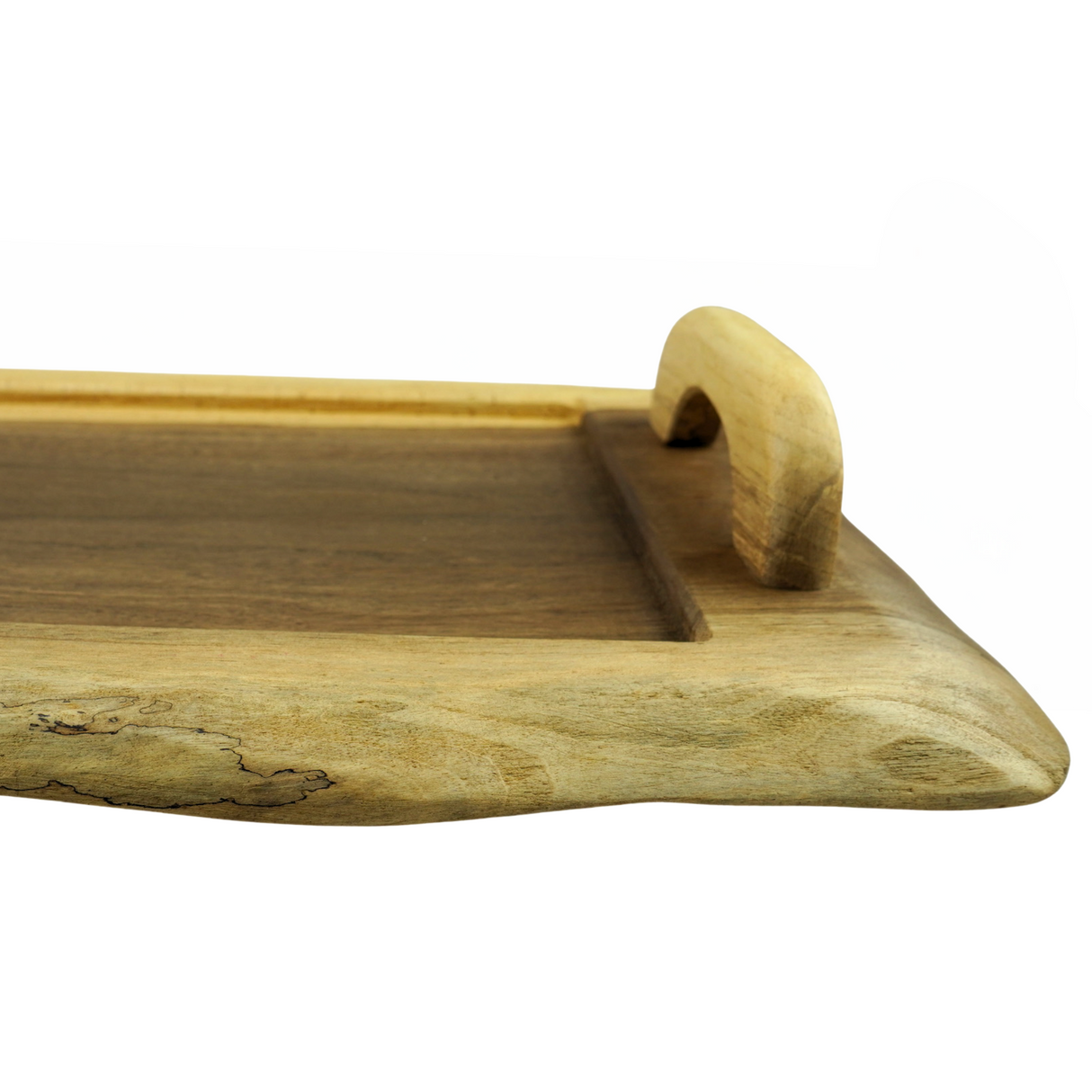Walnut Tray with walnut feature handles