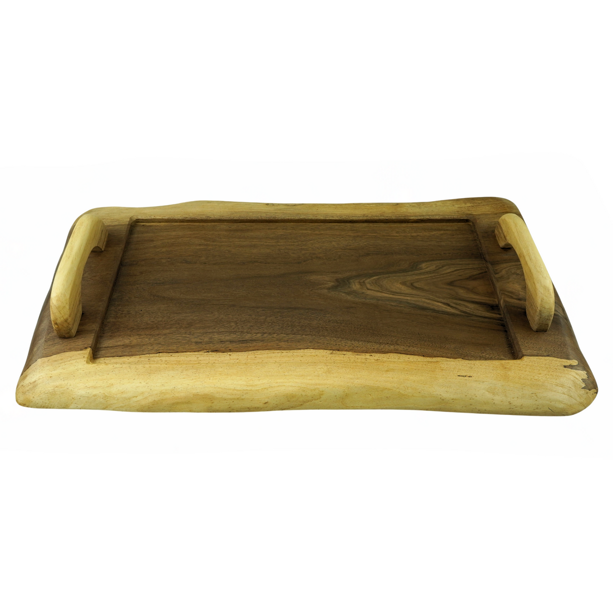 Walnut Tray with walnut feature handles