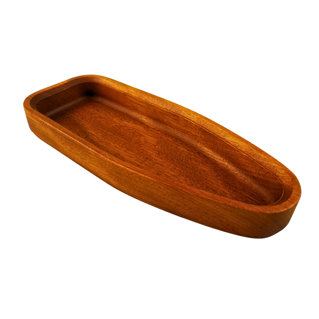 Everyday Tray: Osage Boat with one compartment