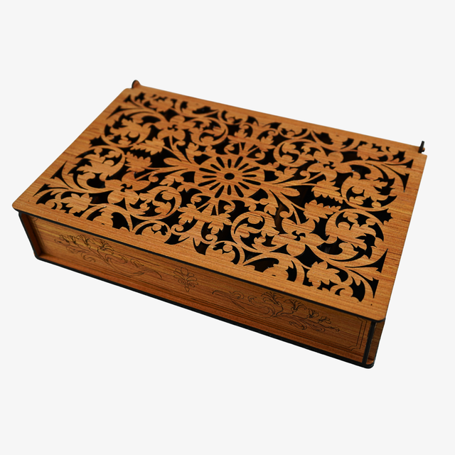 Ornate Wooden Storage Box