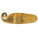 Chopping Board with Flower Details