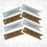 Christmas Gifts Tags (with a side of eye-roll)