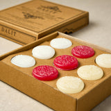 Handmade Rose, Lavender & Jasmine Wax Melts – Set of 9