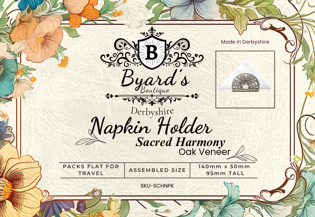 Napkin Holder Mandala Sacred Harmony