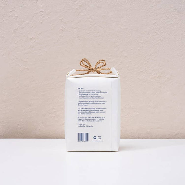 Crushed Whelk Shells – Mini Bag Recycled Shell Top Dressing (1kg)