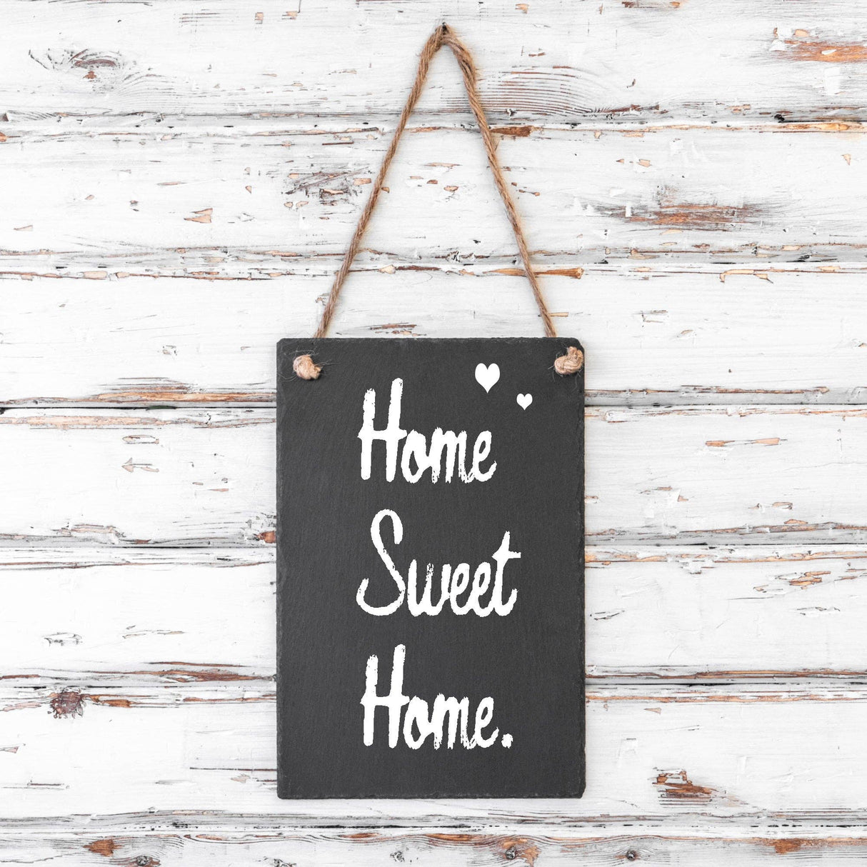 Personalised Hanging Slate Notice & Menu Board