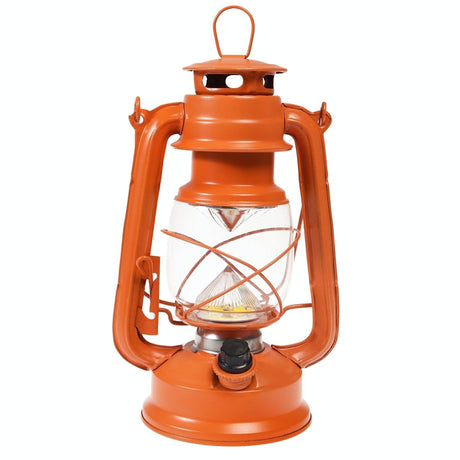 Orange lantern on a white background