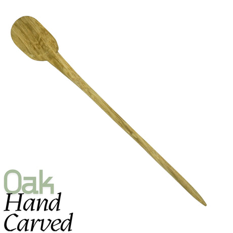 Leather Hair Barrette | Bronze Fox Engraved