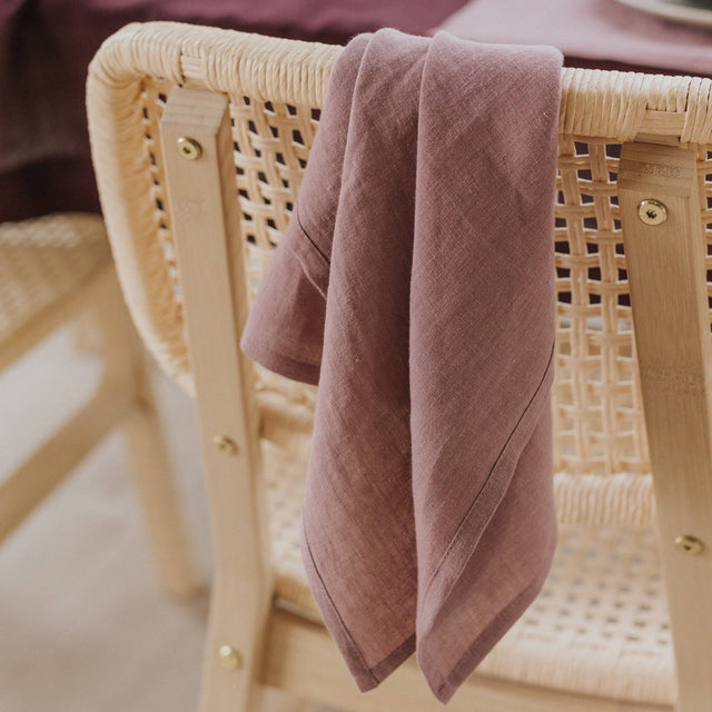 Woodrose Linen Kitchen Towel