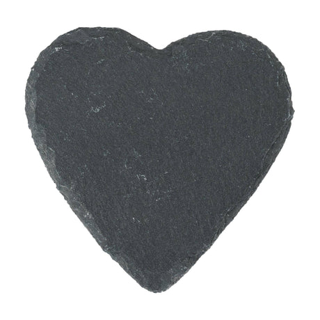 Personalised Heart Slate Drinks Coaster