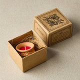 Terracotta Jasmine Tealight Candle | Megah Beeswax Candle