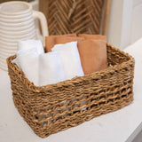 Dharla Handwoven Seagrass Storage Baskets – Set of 3