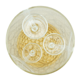 Triple Pebble Candle Holder