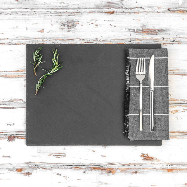 Rectangular Natural Slate Placemat (Optional Add Engraving)