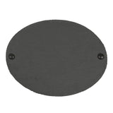 Personalised Oval Slate House Sign