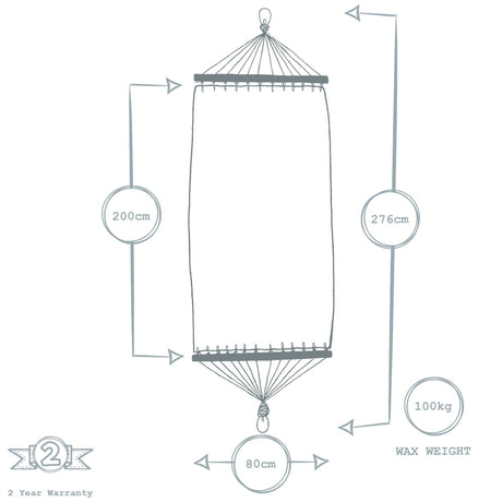 Technical drawing of a hanging basket with dimensions and weight details.