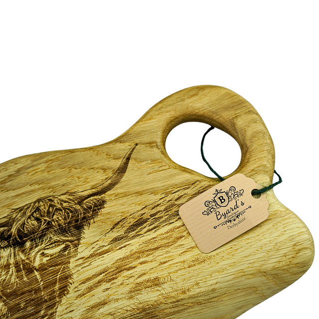 Charcuterie Board Highland Cow