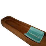 Oak Incense Tray and Burner