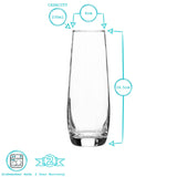 Nord Stemless Champagne Flute – 230ml