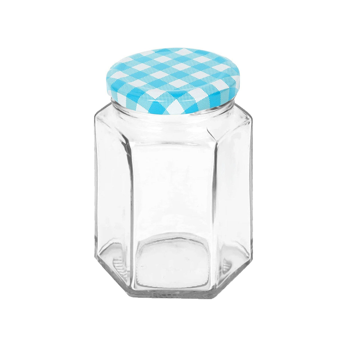 personalised 250ml Glass Storage Jar with White Lid
