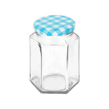 personalised 250ml Glass Storage Jar with White Lid