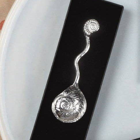 Ammonite Fossil Small Pewter Spoon