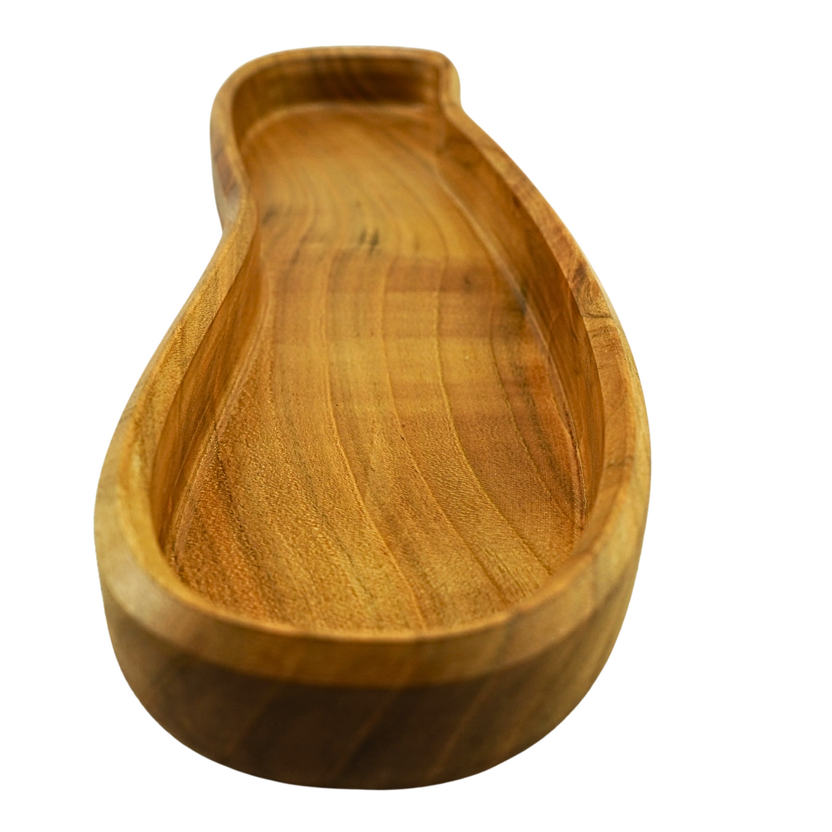 Wavy Light Oak Tray