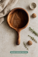 Walnut Serving Pan with Handle – Choose Your Exact Piece
