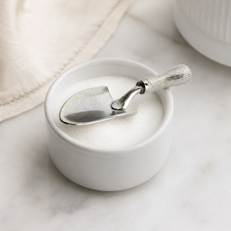 Garden Trowel Pewter Small Sugar Spoon