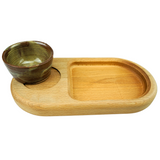 Oak recess with Dipping Pot