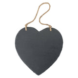 Personalised Heart Slate Hanging Memo Board