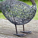 Handmade Wire Duck Garden Ornament