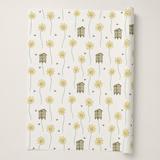Daisy & Beehive Wrapping Paper – A1 Botanical Gift Wrap