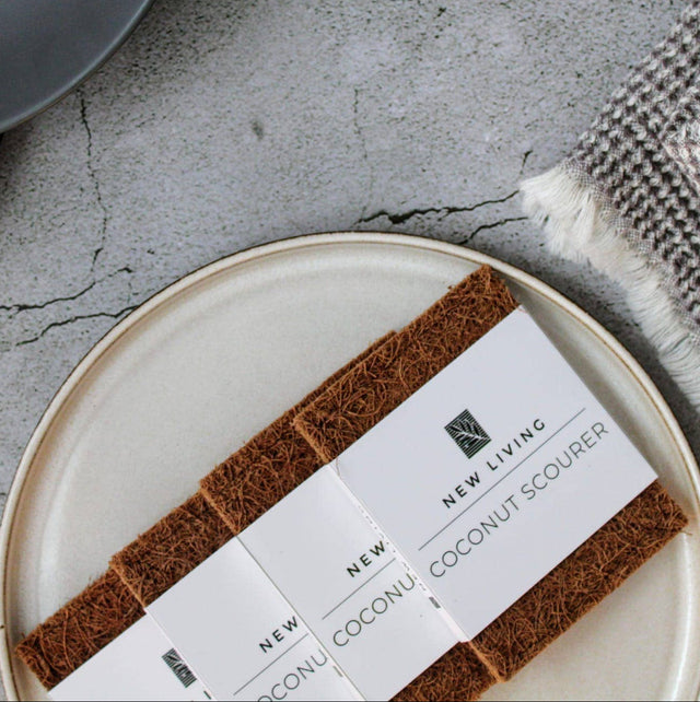 Natural Coconut Dish Scourers – Eco-Friendly Kitchen Cleaning Pads