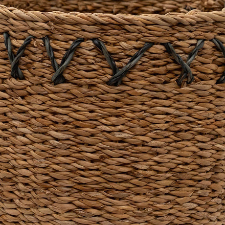 Haora Seagrass Storage Baskets with Tapered Base – Set of 3