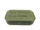 Green bar of soap with 'Olive de Provence' branding on a white background