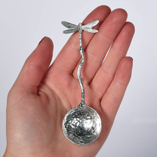 Dragonfly Small Pewter Sugar Spoon
