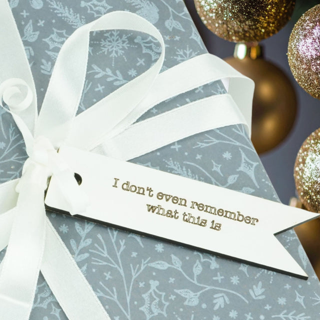 Christmas Gifts Tags (with a side of eye-roll)