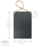 Personalised Hanging Slate Notice & Menu Board
