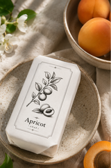 Apricot kernel handmade French soap bar 100g