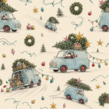 Badger Christmas Wrapping Paper – Badgering Home
