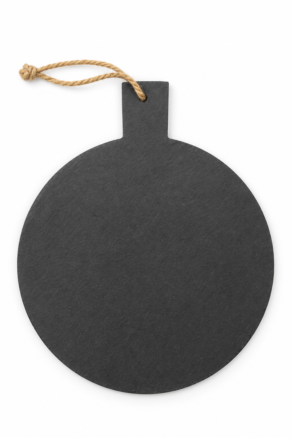 Round Slate Serving Board with Handle – Personalised or Blank
