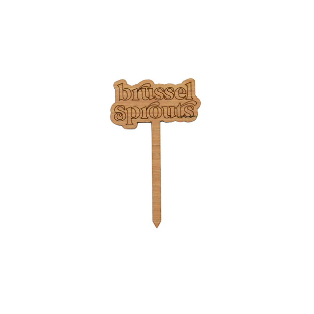 Wooden Garden Markers: Bubble Edition (set of 29)
