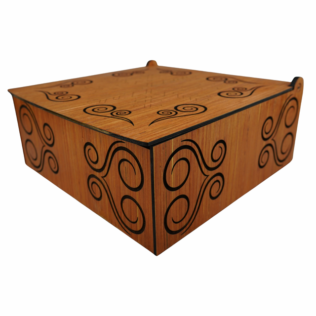 Christmas Advent Village (Light wood) including Festive 24 Filler Pack