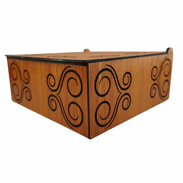 Christmas Advent Village (Light wood) including Festive 24 Filler Pack